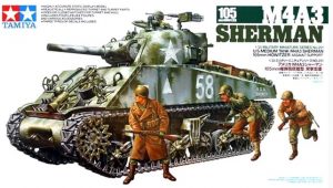 TAMIYA 1/35 M4A3 Sherman 105mm Howitzer