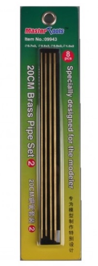 TRUMPETER 20cm Brass Pipe - Set 2