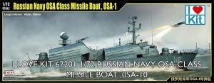 I LOVE KIT 1/72 Russian Navy OSA Class Missile Boat OSA-1