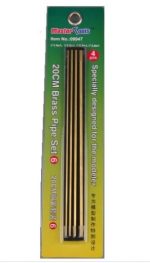 TRUMPETER 20cm Brass Pipe - Set 6