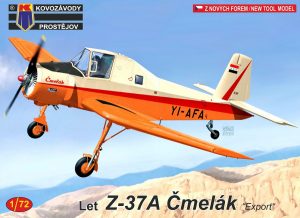 KP MODELS 1/72 Let Z-37A Čmelák "Export"