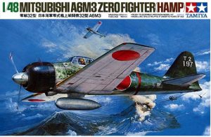 TAMIYA 1/48 Mitsubishi A6M3 Zero Fighter (Hamp)