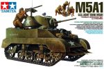 TAMIYA 1/35 U.S. Light Tank M5A1 "Pursuit Operation" (w/4 Figures)