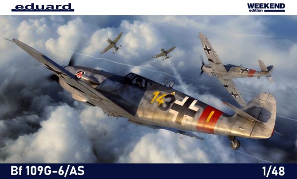 EDUARD 1/48 Bf 109G-6/AS (Weekend edition)