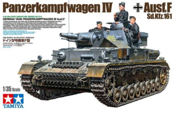 TAMIYA 1/35 Panzerkampfwagen IV Ausf. F Sd.Kfz. 161