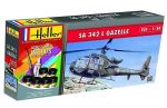 HELLER 1/50 SA 342L Gazelle (Starter Set)
