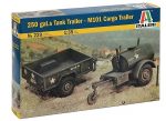 ITALERI 1/35 250 gal.s Tank Trailer - M101 Cargo Trailer