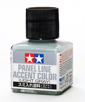 TAMIYA Panel Line Accent Color (Light Gray)