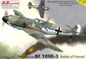 AZ MODEL 1/72 Messerschmitt Bf 109E-3 "Battle of France"