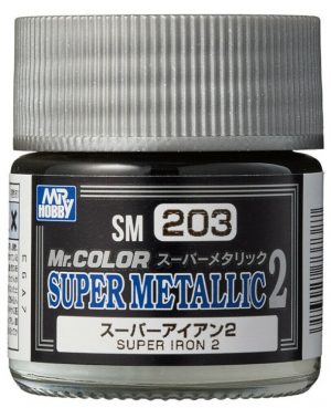 GUNZE Mr.Color Super Metallic Iron 2 Metallic