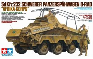 TAMIYA 1/35 Sd.Kfz.232 Schwerer Panzerspähwagen 8-Rad "Afrika-Korps"