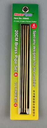 TRUMPETER 20cm Brass Pipe - Set 4