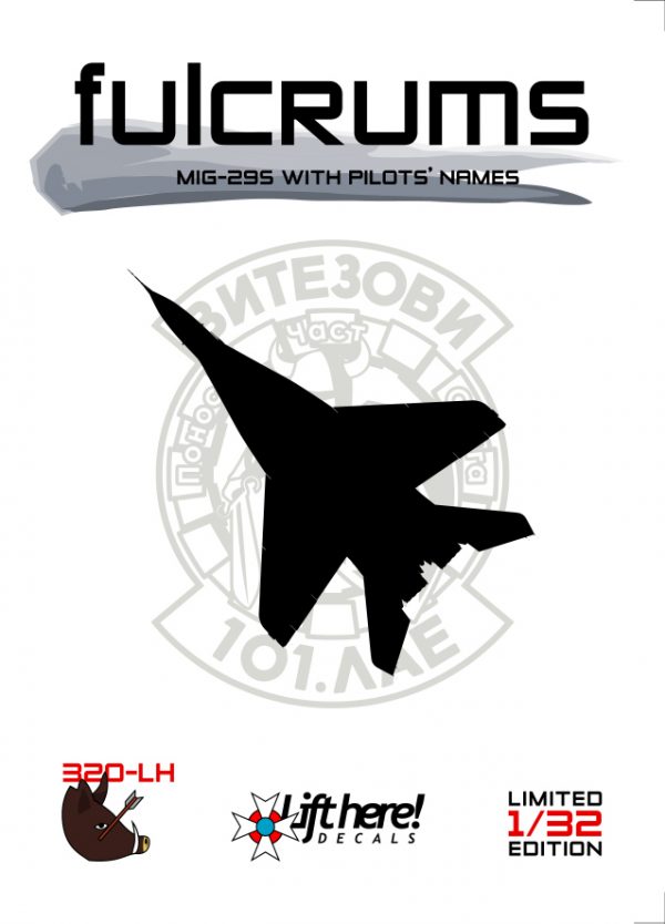 LIFT HERE! LH Fulcrums, ČVKL MiG-29s with Pilots’ Names in 1/32