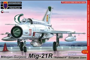 KP MODELS 1/72 MiG-21R "Fishbed H" European users