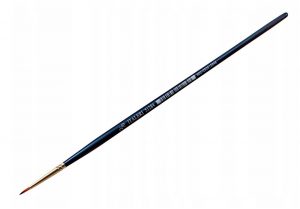 ITALERI Četkica okrugla 0/2 Synthetic round brush with brown tip