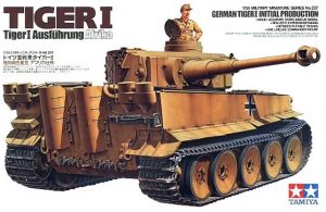 TAMIYA 1/35 German Tiger I Initial Production (Ausführung Afrika)