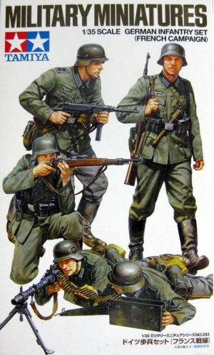 TAMIYA 1/35 German Infantry Set (French Campaign)