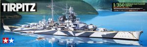 TAMIYA 1/350 Tirpitz German Battleship