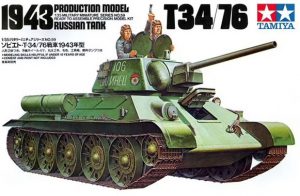 TAMIYA 1/35 Russian Tank T34/76 1943 Production Model