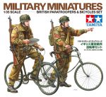 TAMIYA 1/35 British Paratroopers & Bicycle set