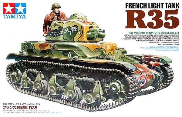 TAMIYA 1/35 French Light Tank R35