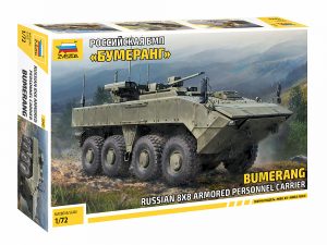 ZVEZDA 1/72 Bumerang Russian 8x8 Armored Personnel Carrier