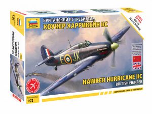 ZVEZDA 1/72 Hawker Hurricane IIc