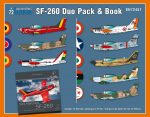 SPECIAL HOBBY 1/72 SIAI-Marchetti SF-260 Duo Pack & Book — Limited Edition