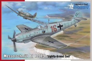 SPECIAL HOBBY 1/72 Messerschmitt Bf 109E-1 ‘Lightly-Armed Emil’