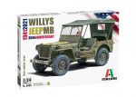 ITALERI 1/24 Willys Jeep MB 80th Anniversary 1941-2021