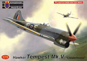 KP MODELS 1/72 Hawker Tempest Mk.V "Clostermann" (New Tool!)