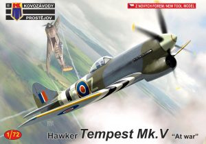 KP MODELS 1/72 Hawker Tempest Mk. V "At war" (New Tool!)