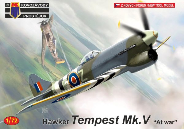 KP MODELS 1/72 Hawker Tempest Mk. V "At war" (New Tool!)
