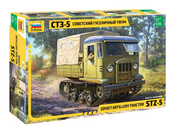 ZVEZDA 1/35 Soviet Tracked Tractor STZ-5