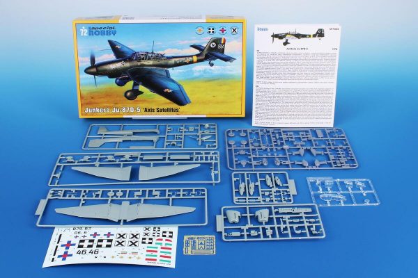 SPECIAL HOBBY 1/72 Junkers Ju-87D-5 Axis Satellites - Slika 3