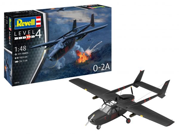 REVELL 1/48 O-2A Skymaster