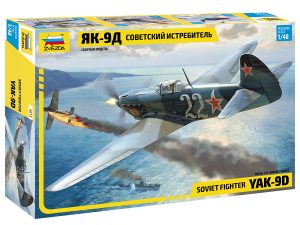 ZVEZDA 1/48 Soviet Fighter Yak-9D