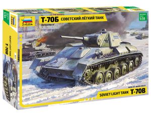 ZVEZDA 1/35 T-70B Soviet Light Tank