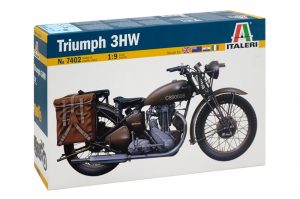 ITALERI 1/9 Triumph 3WH WWII Motorcycle