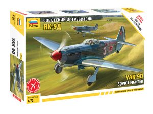 ZVEZDA 1/72 Yakovlev Yak-9D (Snap fit)