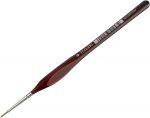 ITALERI Sable Hair Brush, Round, Size 0