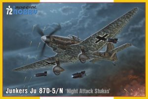 SPECIAL HOBBY 1/72 Junkers Ju 87D-5/N 'Night Attack Stukas'