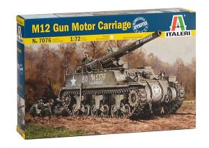ITALERI 1/72 M12 Motor Gun Carriage