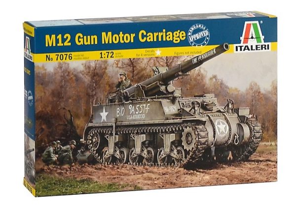 ITALERI 1/72 M12 Motor Gun Carriage