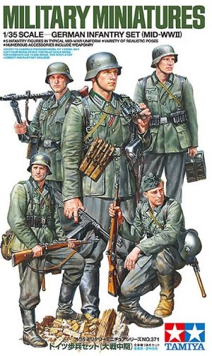 TAMIYA 1/35 German Infantry Set (Mid-WWII)