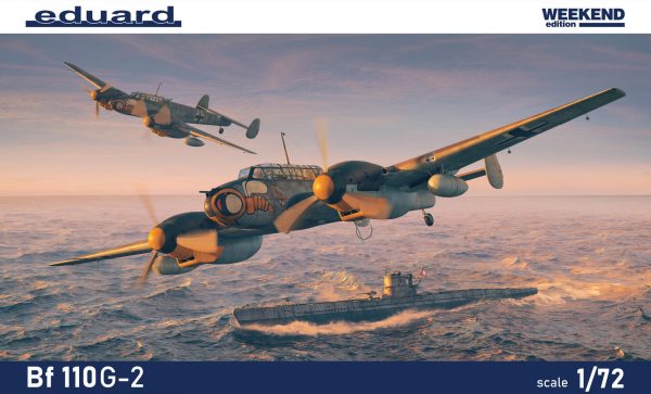 EDUARD 1/72 Bf 110G-2  (Weekend Edition!)