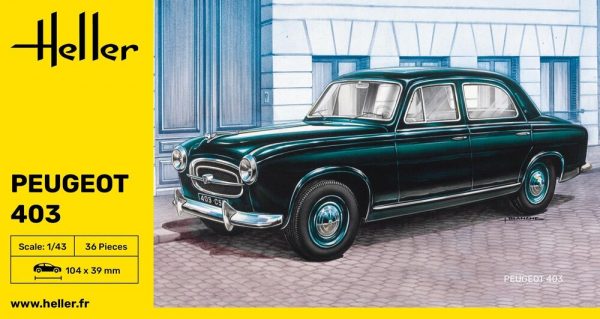 HELLER 1/43 Peugeot 403