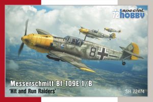SPECIAL HOBBY 1/72 Messerschmitt Bf 109E-1/B ‘Hit and Run Raiders’