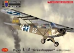 KP MODELS 1/72 Piper L-4 "Grasshopper" w/Bazookas