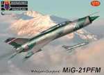 KP MODELS 1/72 Mikojan-Gurjevič MiG-21PFM